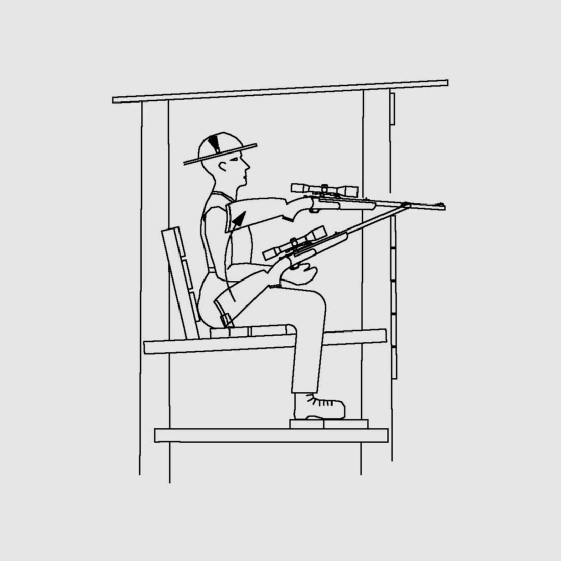 Der Jägerschmid Gewehrhalter