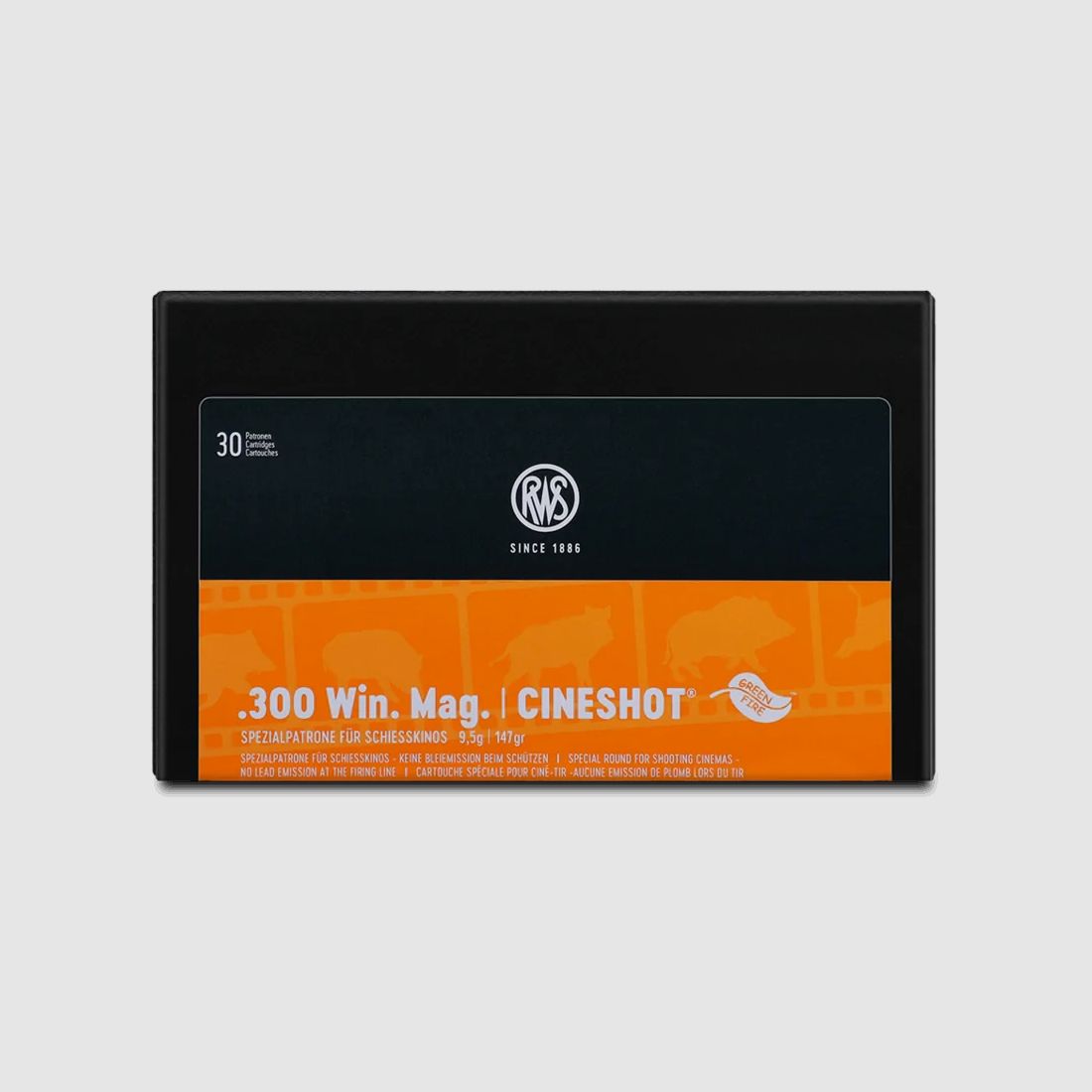 RWS Cineshot Rifle Ammunition .300 Win Mag 9.5 g