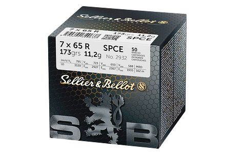 Sellier & Bellot 7x65 R Teilmantel CE 11,2g/173grs.