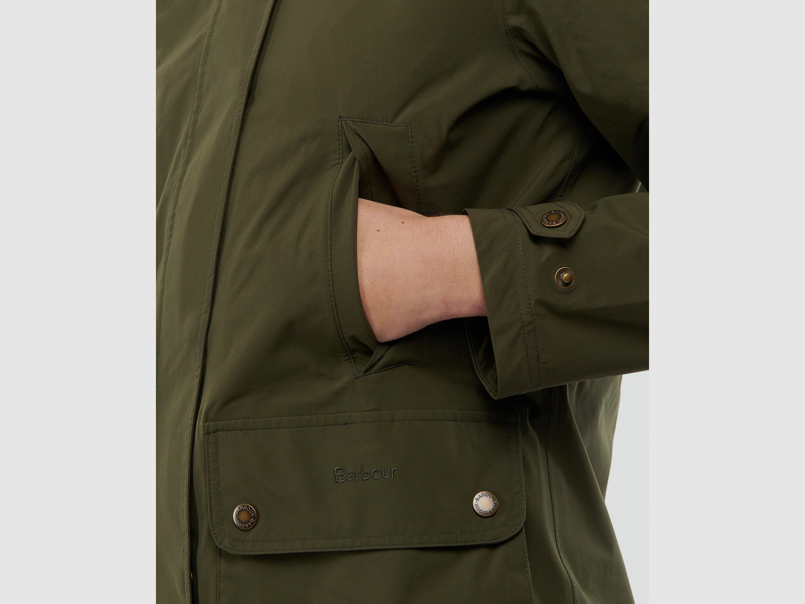 BARBOUR Clyde Jacke Olive