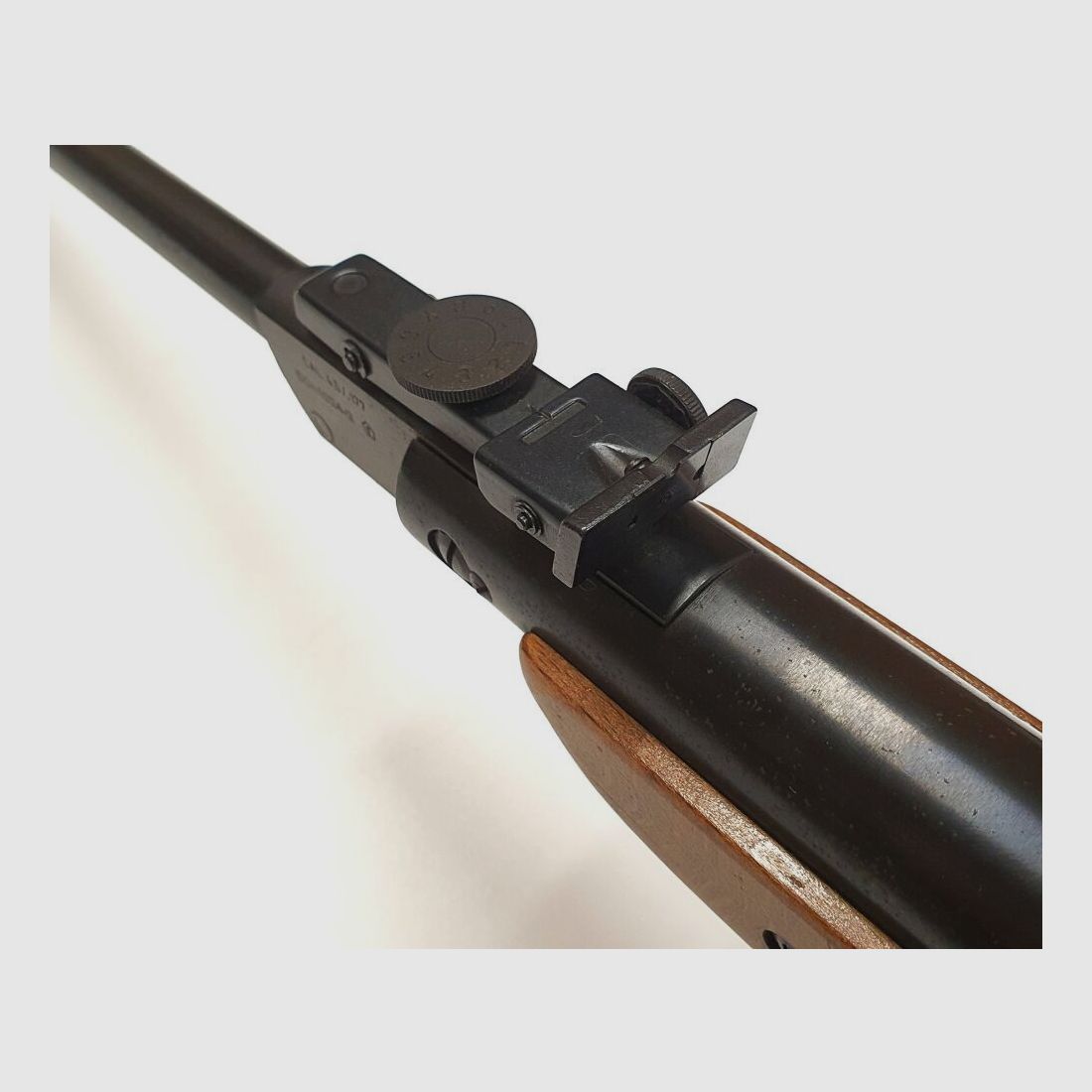 Diana Luftgewehr Diana Mod.27 im Kaliber 4,5mm Diabolo Einzellader, F im Fünfeck