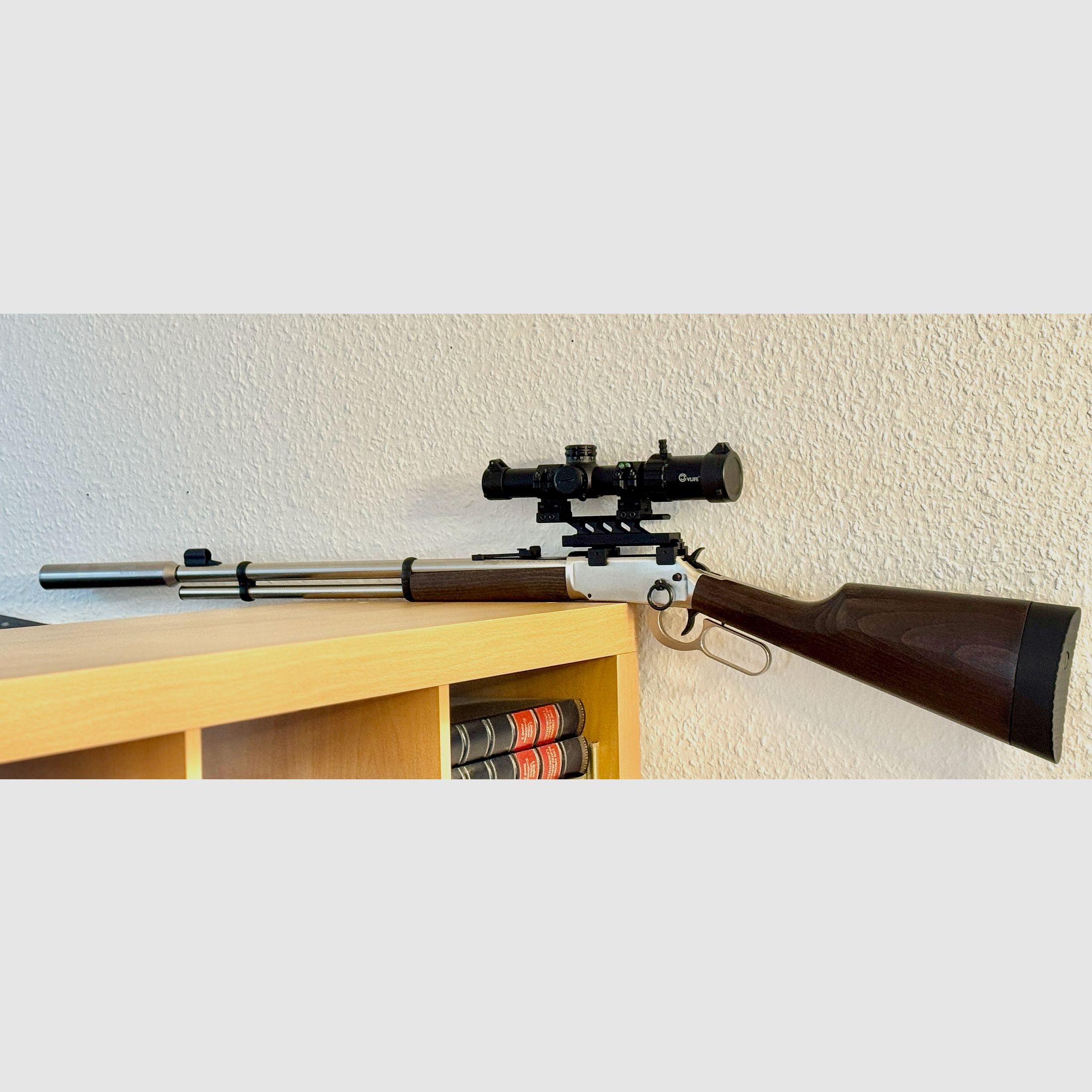Walther Lever Action Steelfinish inkl. Schalldämpfer