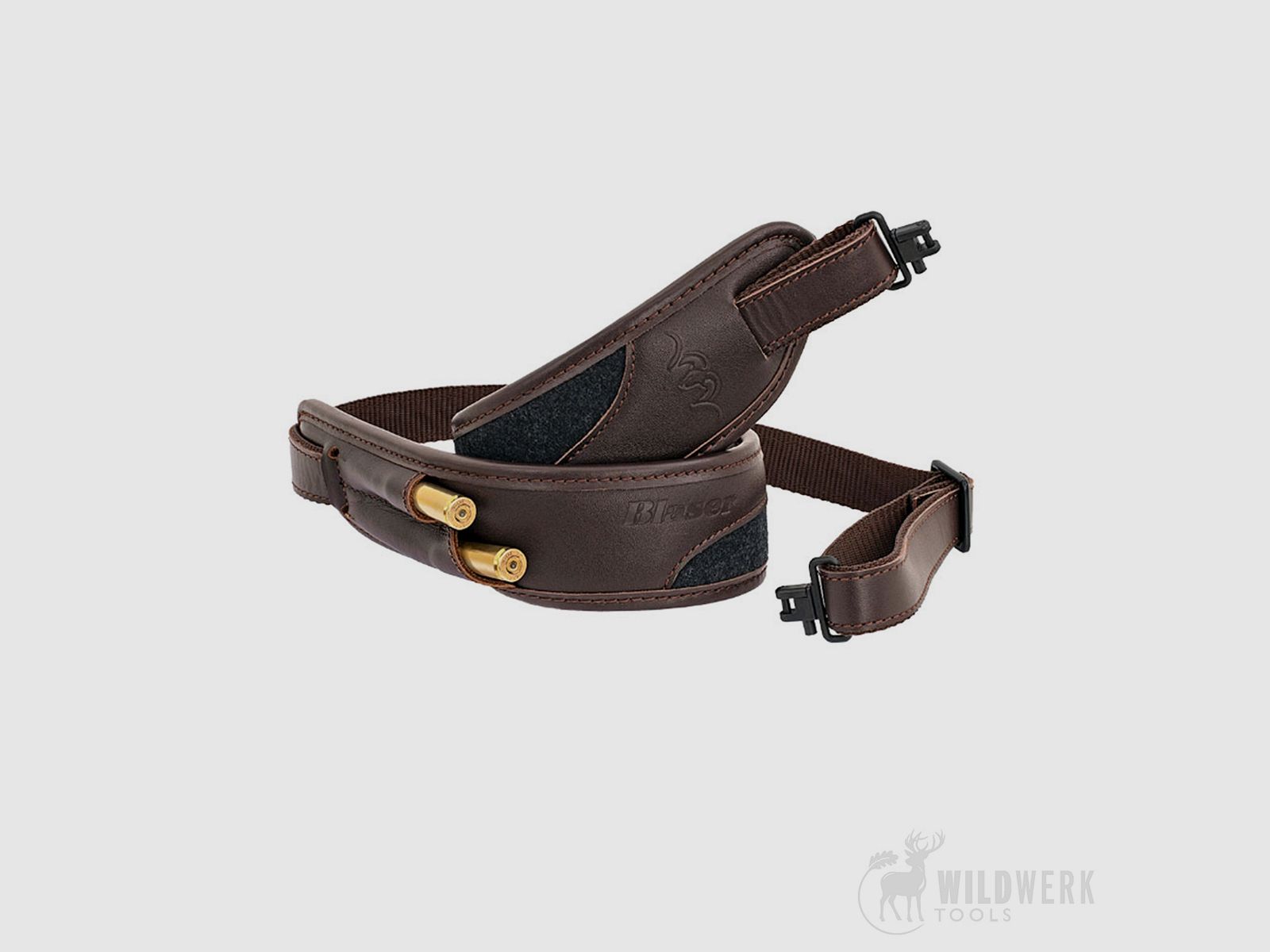Blaser Gewehrriemen Loden / Leder