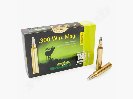 Brenneke	 .300 win mag TUG nature 8,5g / 132gr - 20 Stk