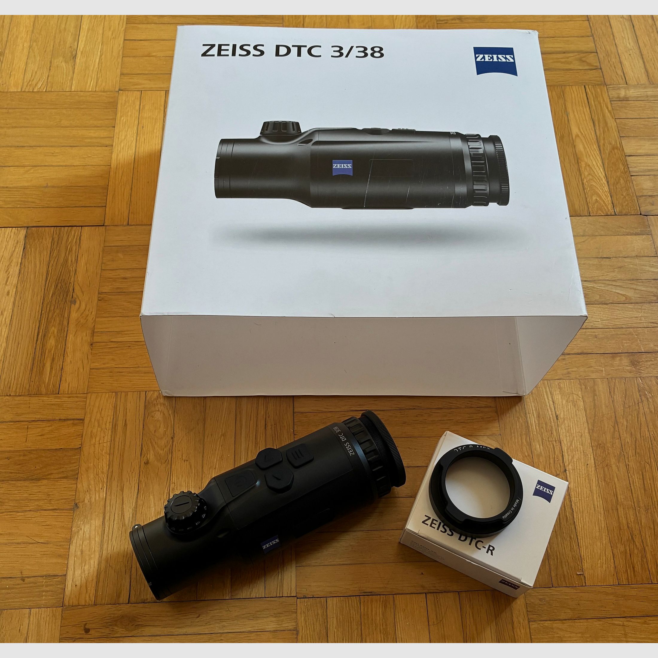 Appareil de visée thermique Zeiss DTC3/38 -d'occasion- (incl. bague d'adaptation DTC-R M52)