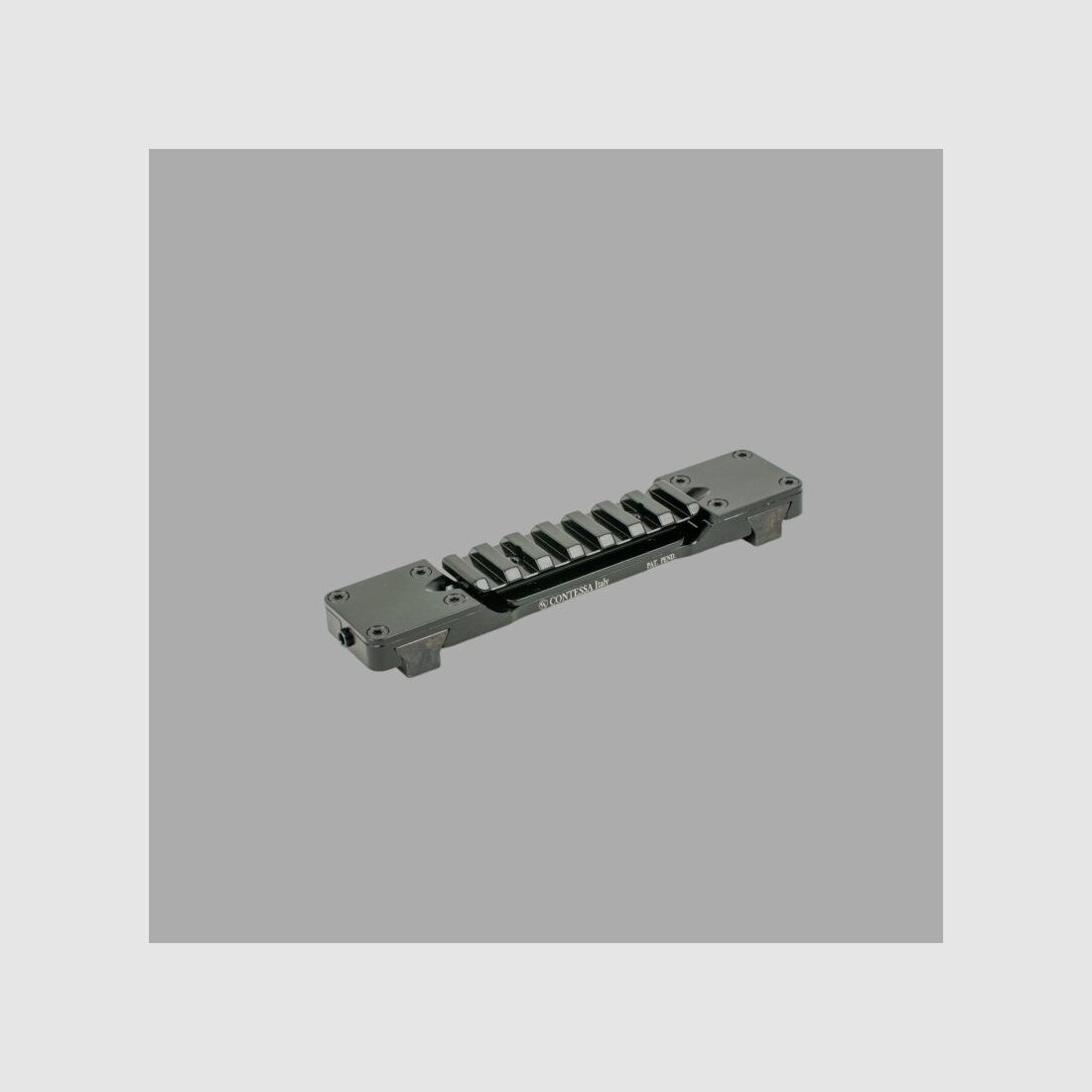 Rifledoc Picatinny Montageplatte für Flinte mit ventilierter Laufschiene