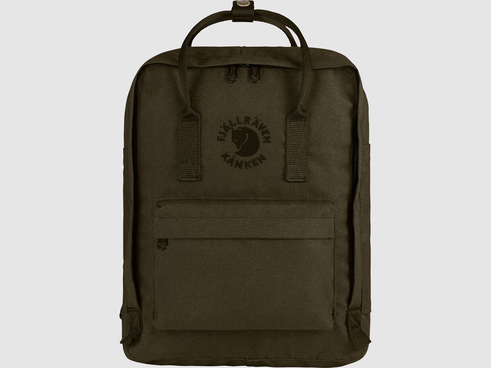 FJÄLLRÄVEN Re-Kanken dark oliv 16l.