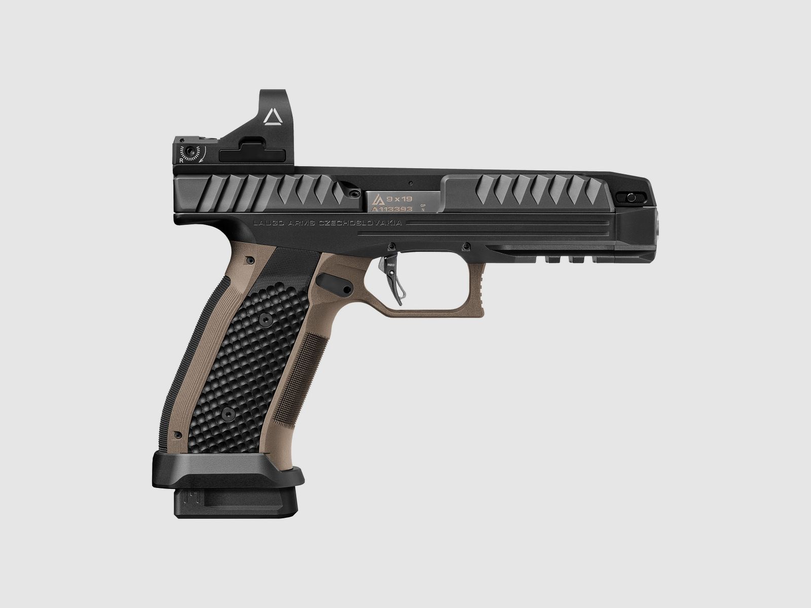 Laugo Arms – Pistole / Alien Optic Kit / 9mm / Black/Green, Bild 1 von 4