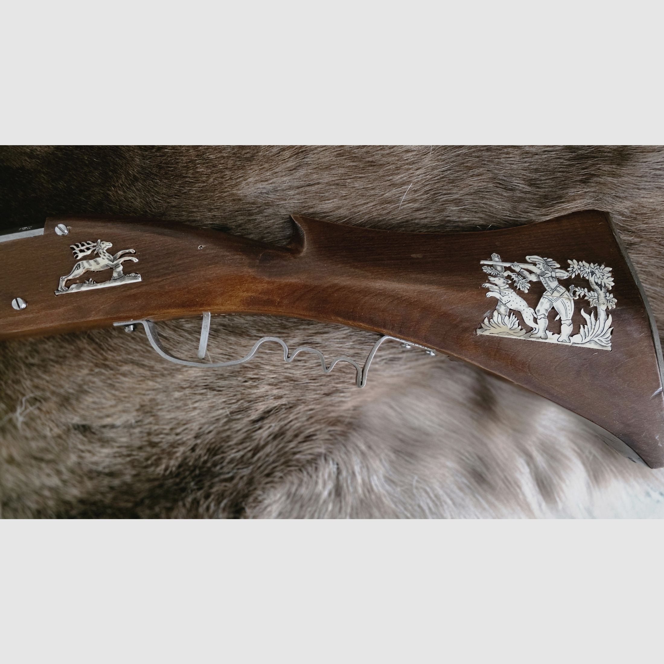 Radschloss-Luntenschloss Muskete Kombination