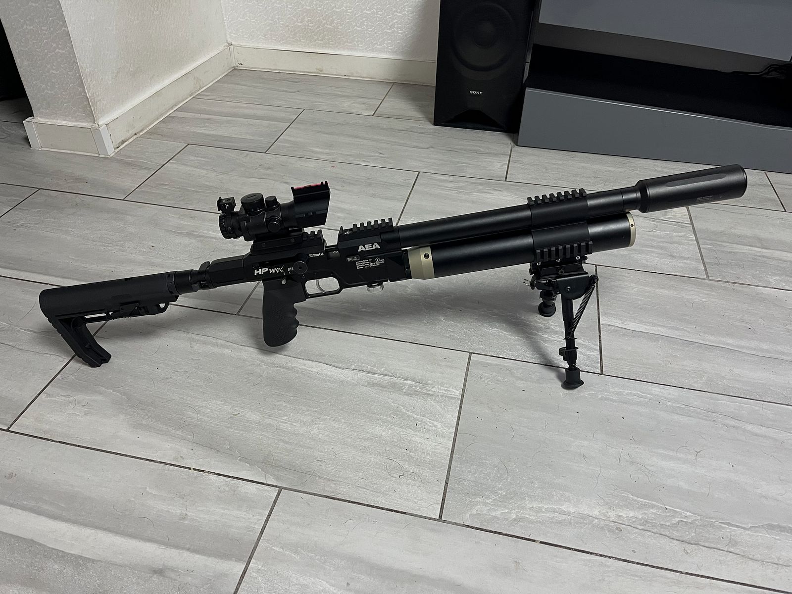 HP Max MK 2 mit viel Zubehör 