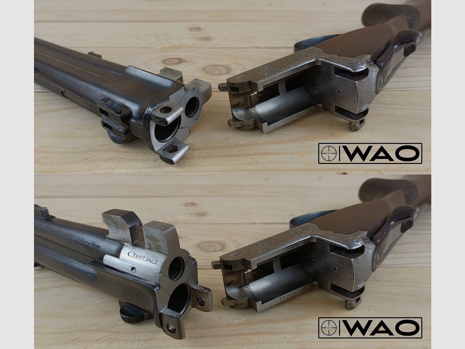 Sauer & Sohn BBF 54, Sauer 54, cal. 7x57R, 16/70 *incluso Optolyth Optik*