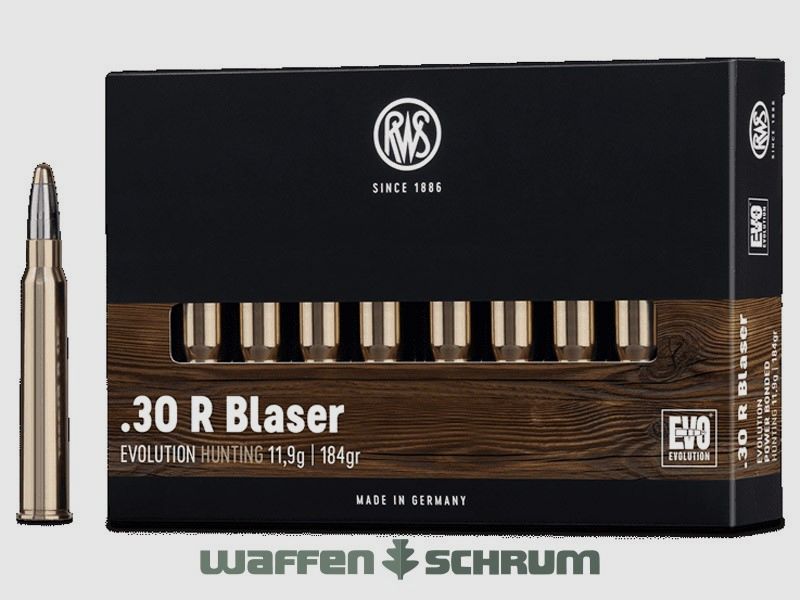 RWS EVO 11,9g - 184gr .30RBlaser