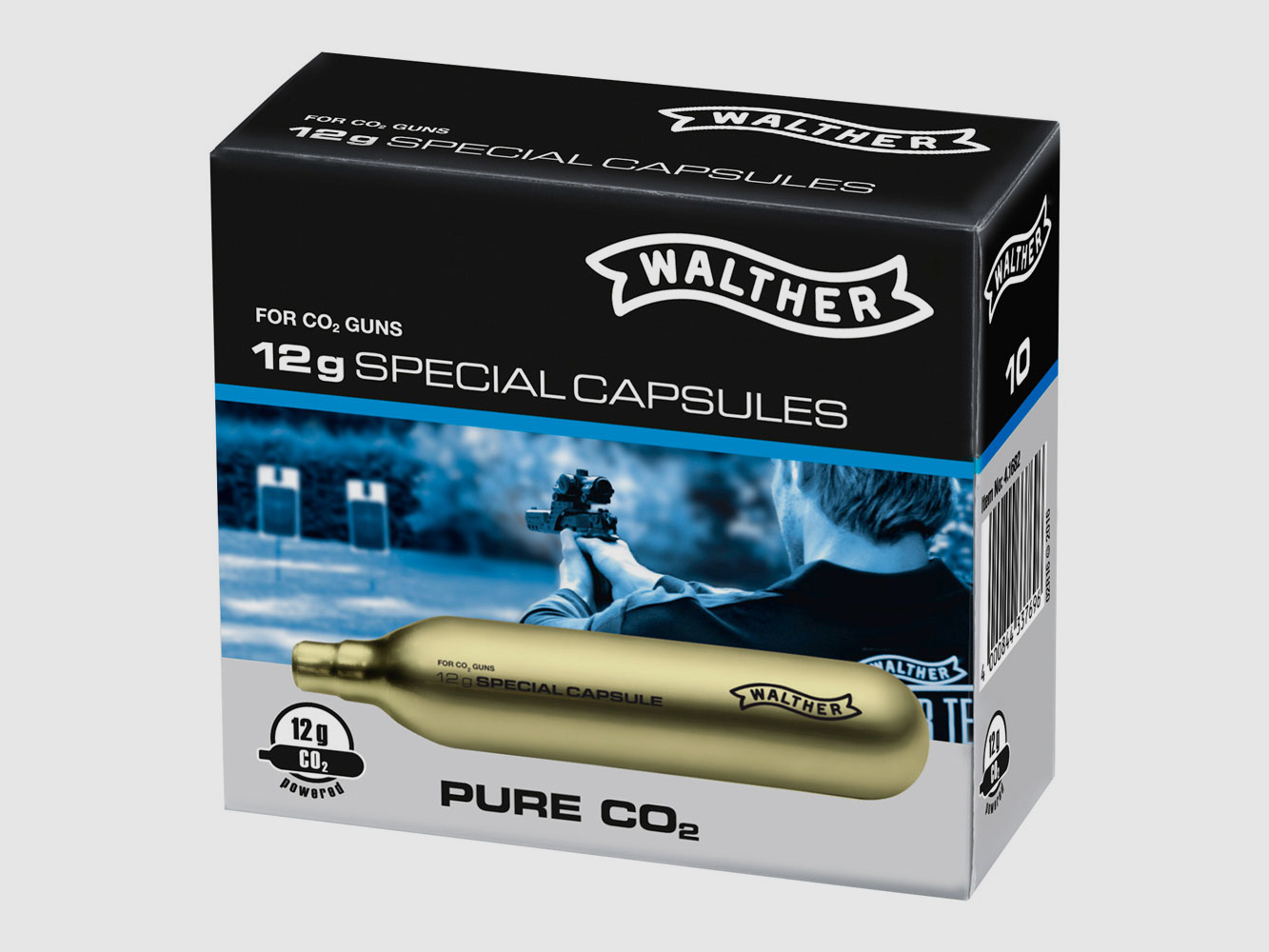 CO² Kapseln 12g von Walther 10 St.
