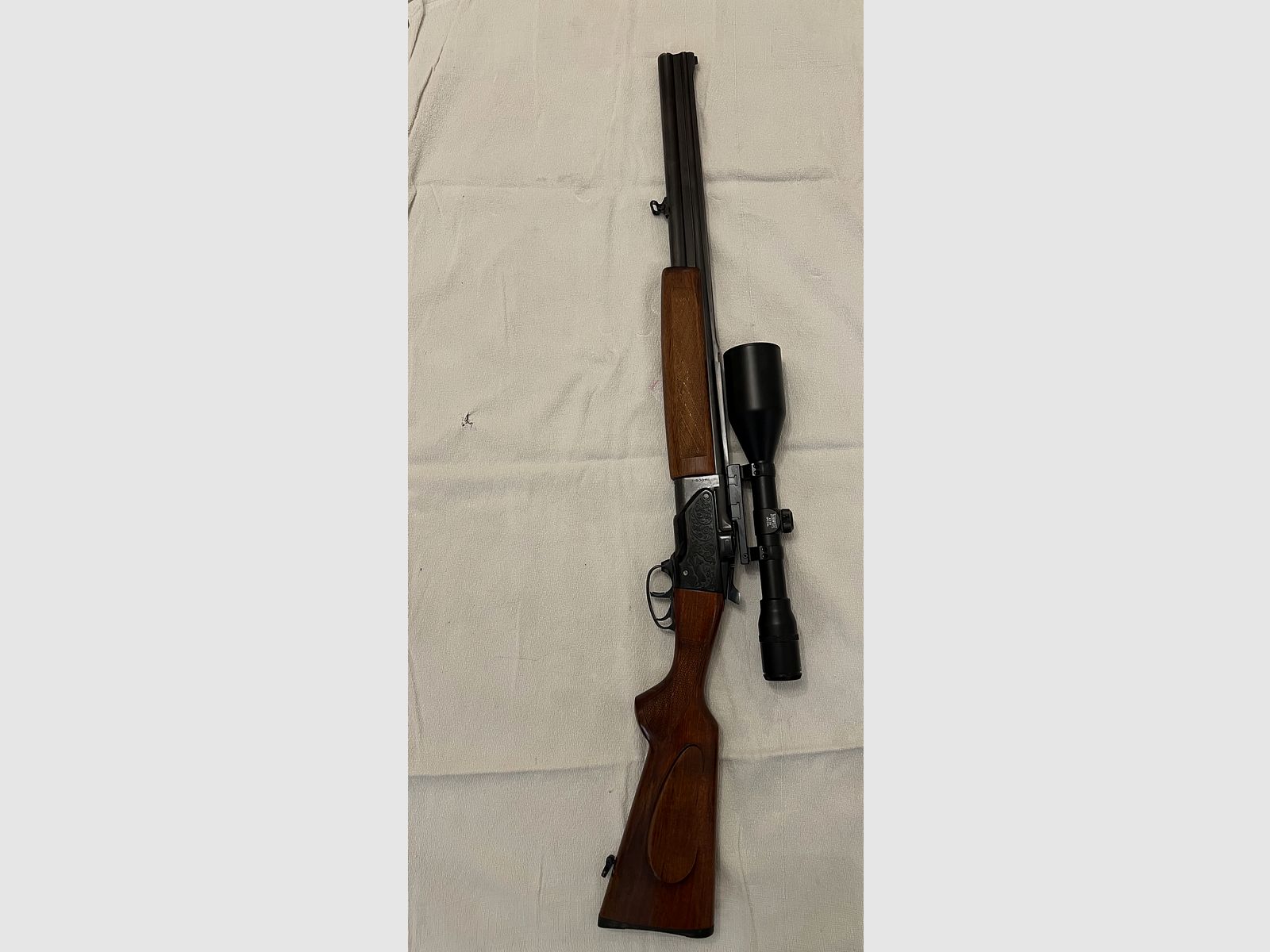 Bockbüchsflinte Bbf Zbrojovka BRNO ZH 307 Kaliber 12/70, .22Hornet ZF Lisenfeld 8x56 Spezial