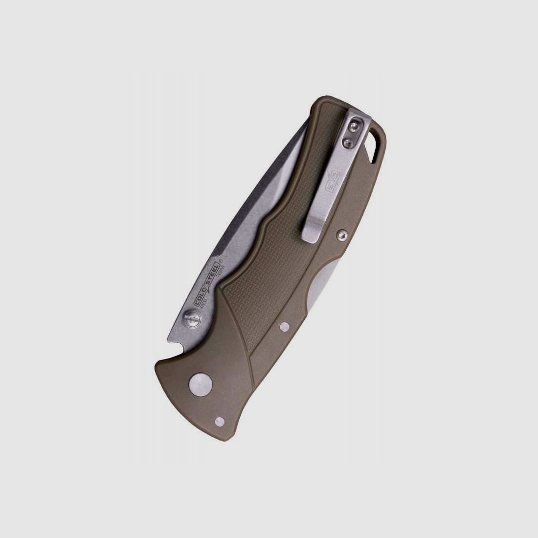 Cold Steel Verdict Taschenmesser, Spear Point, 4116SS, Flat Dark Earth Griff