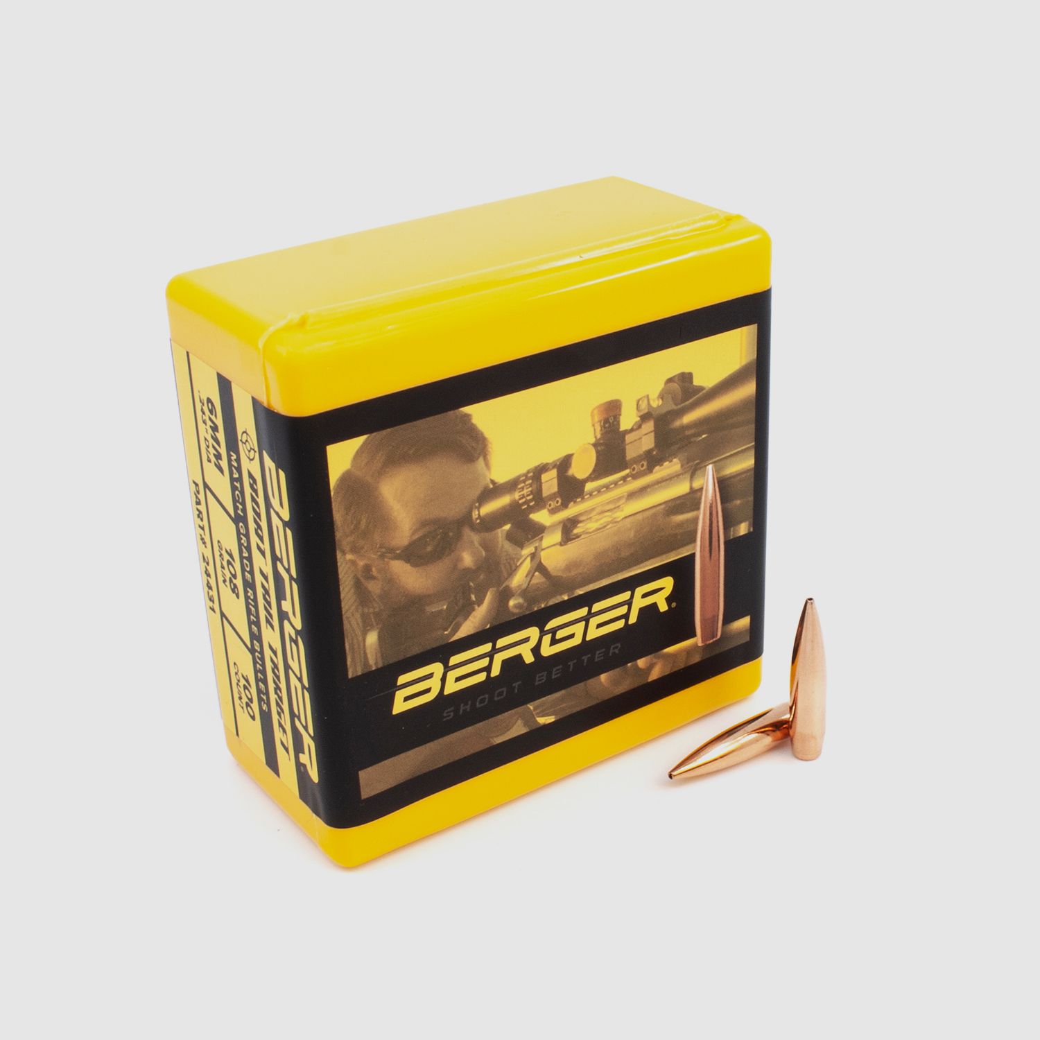 Berger Bullet 6mm/.243 BT Target 108GR 100 pieces