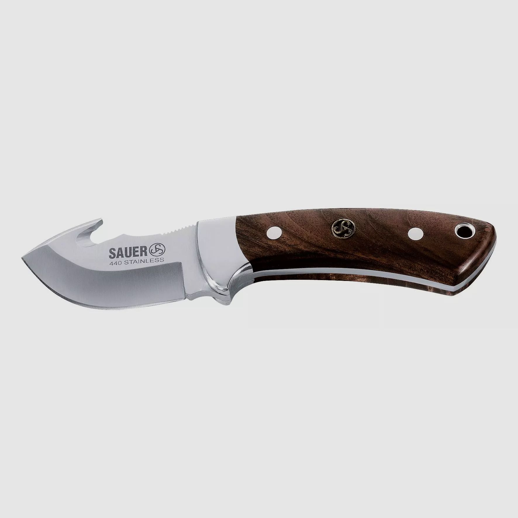 J.P. SAUER & SOHN MESSER Jagdskinner Walnuss