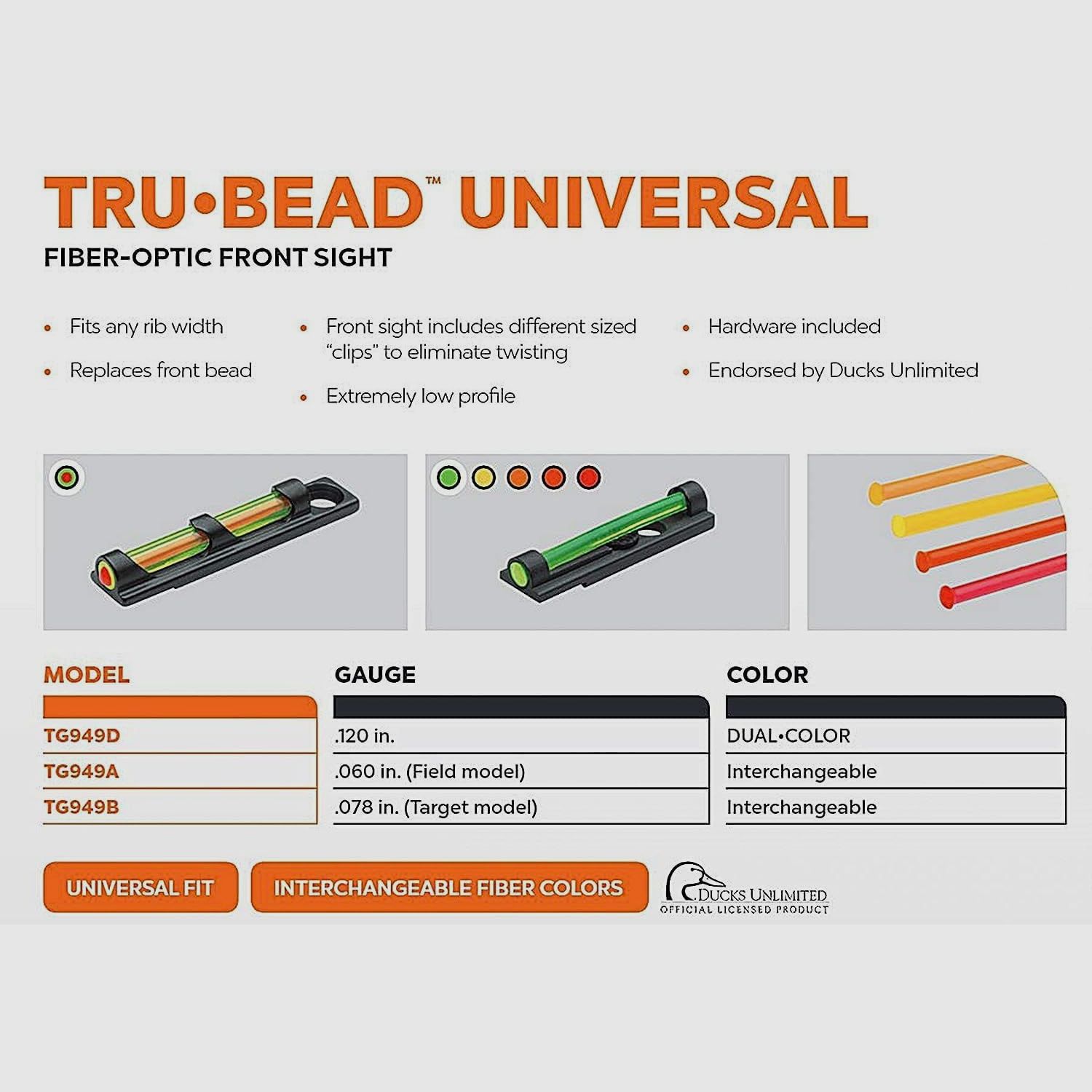 UNIVERSAL KORN TG949B .078″- Truglo, Bild 2 von 6