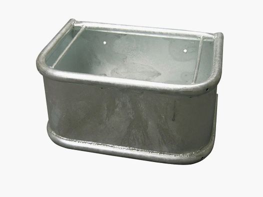 Rectangular galvanized feeder