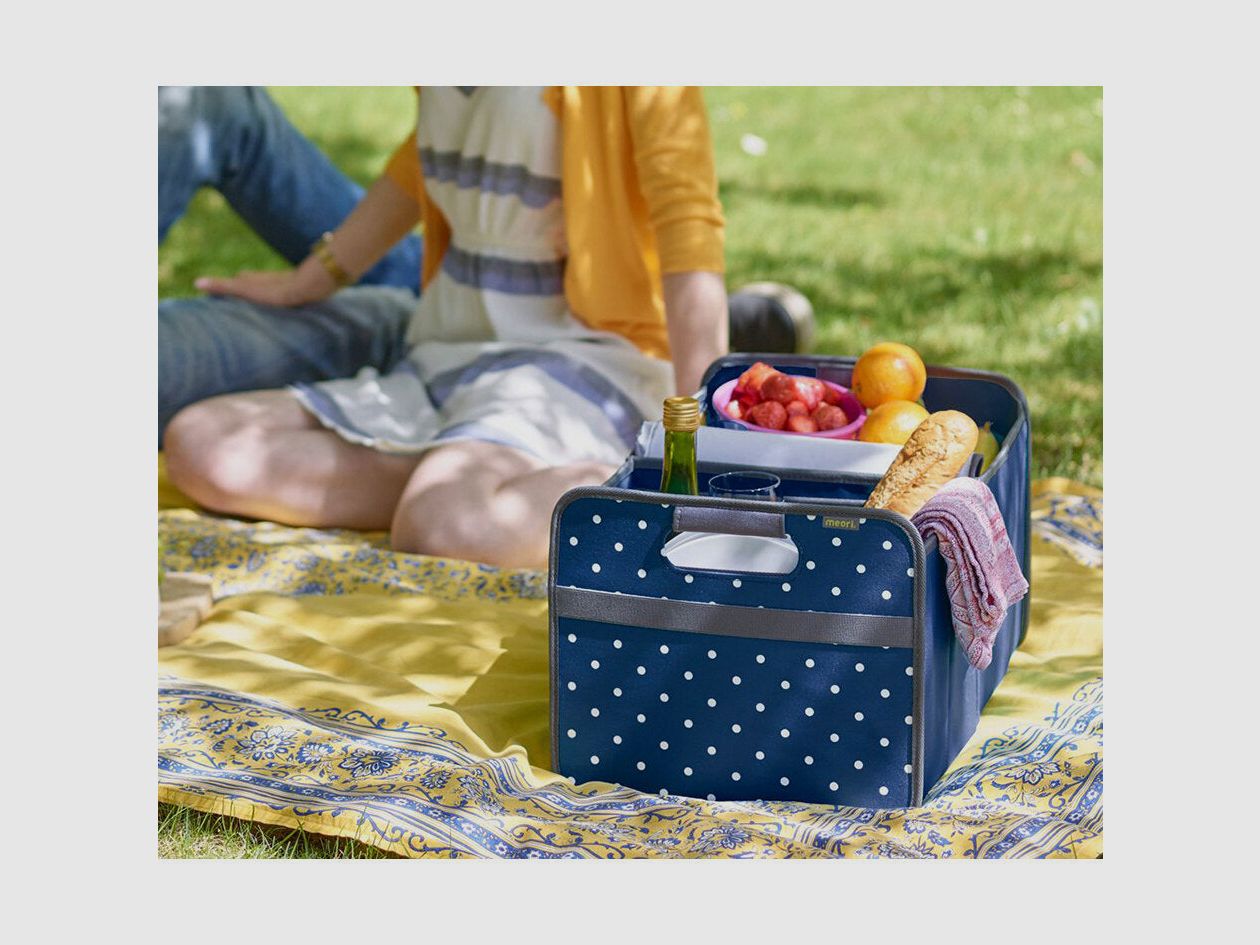 Scatola Pieghevole meori Classic, Blu Marino, M, immagine 2 di 8