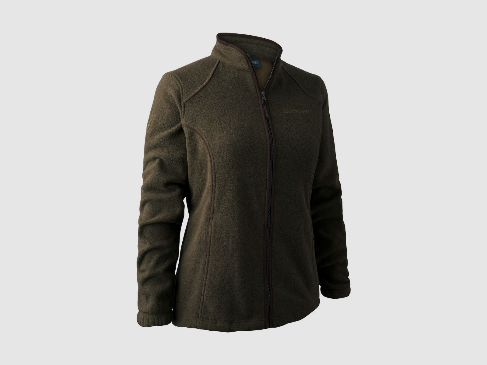 DEERHUNTER Fleece Jacke Lady Josephine Graphite Green