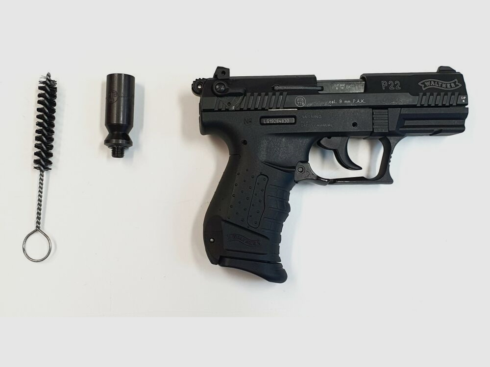 UMAREX Walther P22 Classic Schwarz Kal. 9mm P.A.K. - gebraucht