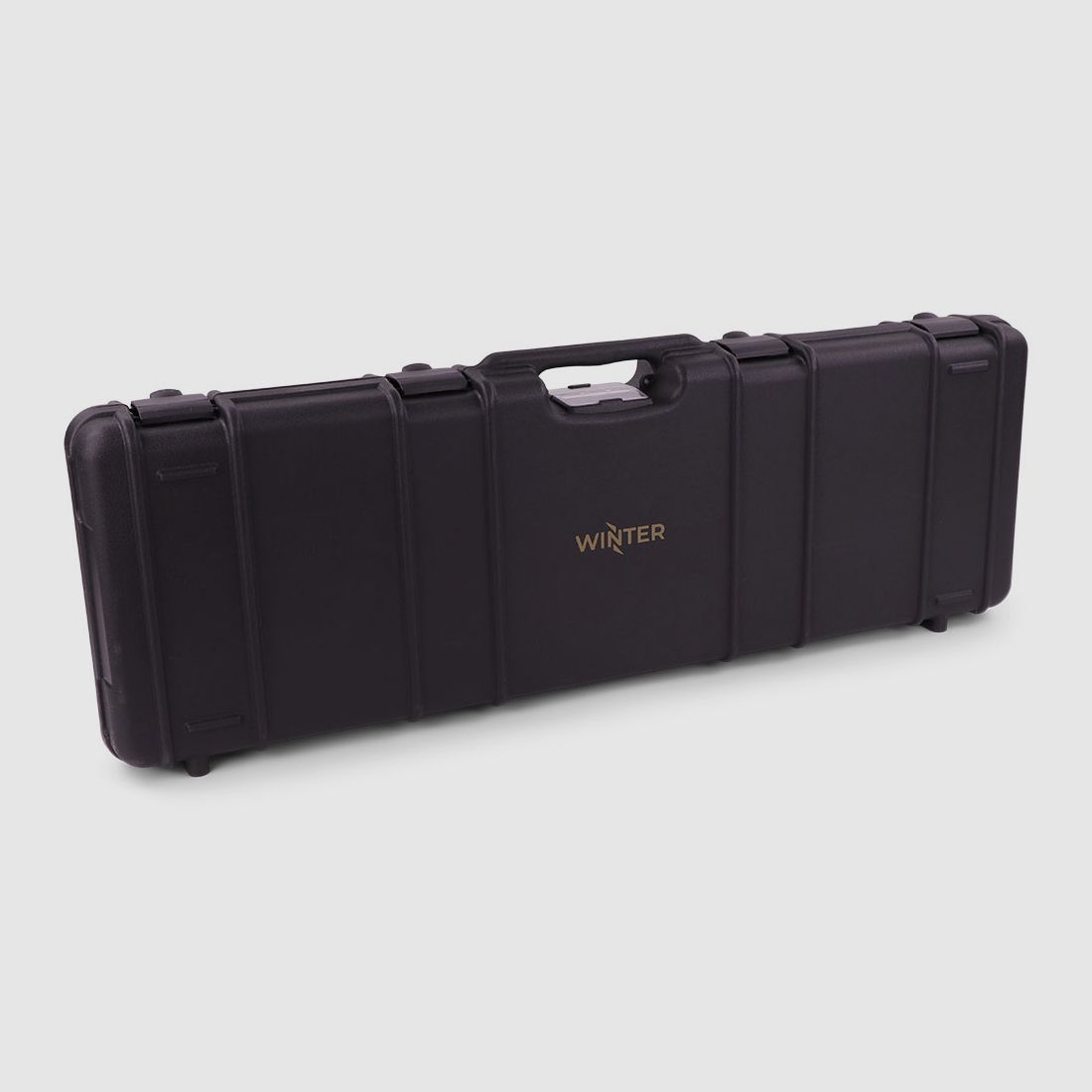 Winter Gewehrkoffer W10 103 cm für 1 Langwaffe – PP Kunststoff, 4 Push-Pull Verschlüsse, Noppen (Night)