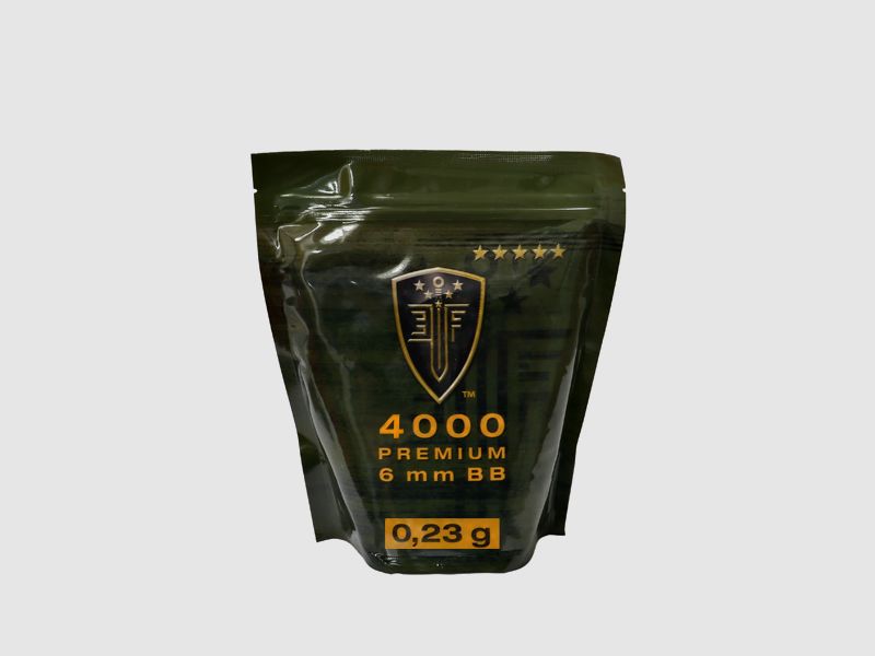 BB Softairkugeln Elite Force Premium, Kaliber 6 mm BB, 4000 StĂĽck, 0,23 g