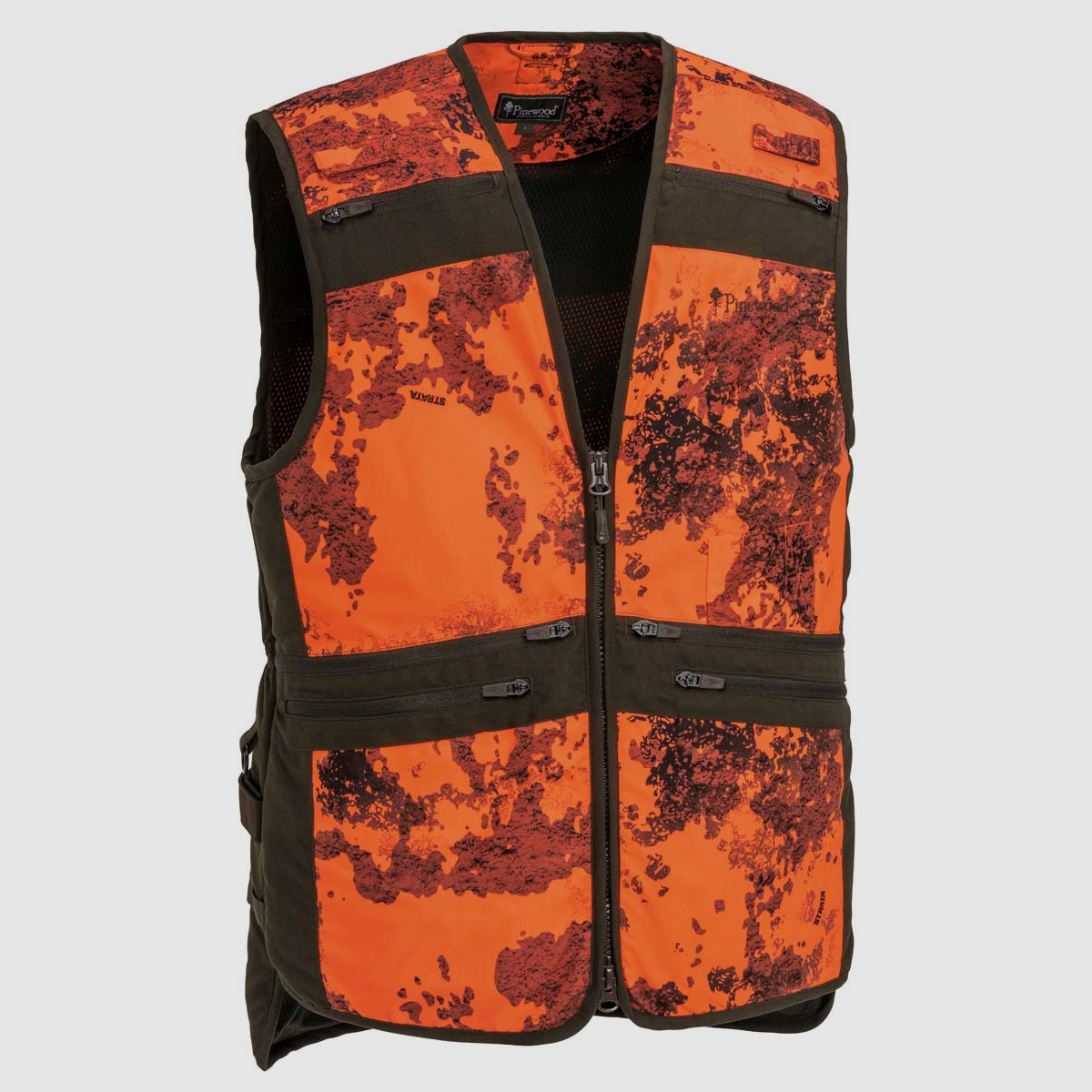 Pinewood Signalweste Furudal Hunter Pro Strata Blaze/SuedeBr