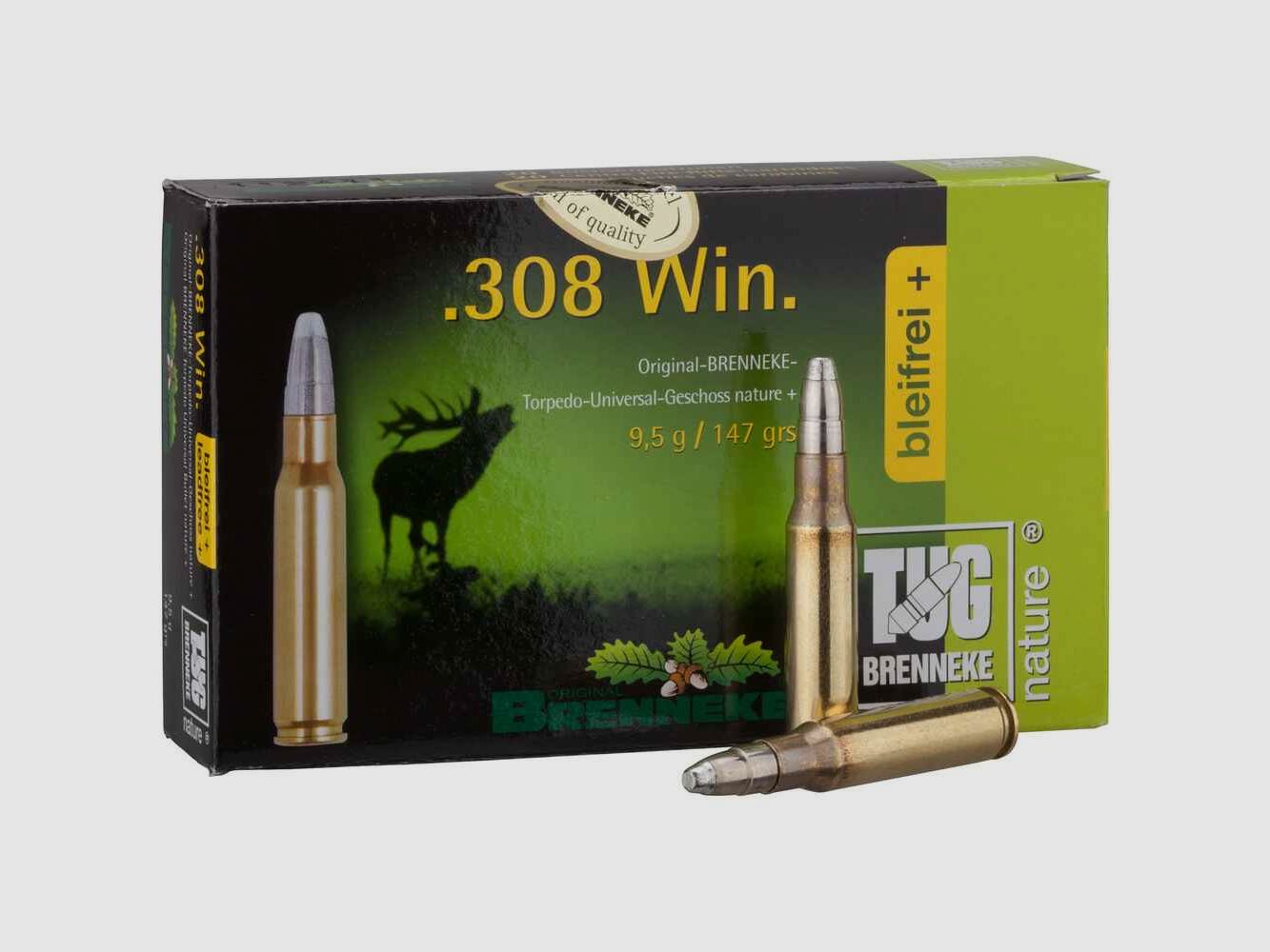.308 Win. TUG nature+ 9,5g/147 grs. Brenneke