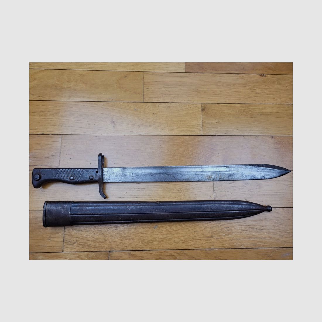 Belle baïonnette Ersatz allemande « bavaroise » – EB44 – 1° GM – TBE – German / Bavarian Ersatz bayonet EB44, image 1 sur 9