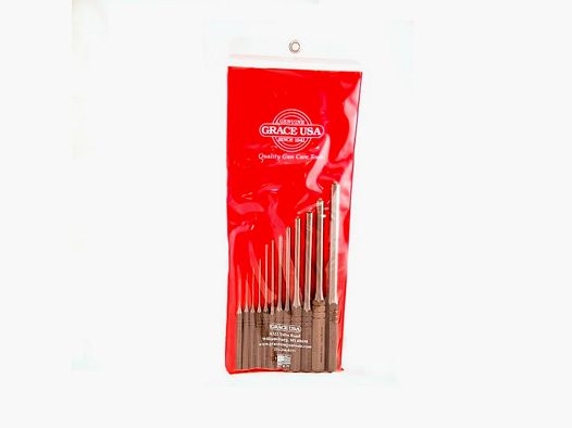12 Stahlstifte Rund Gunsmith