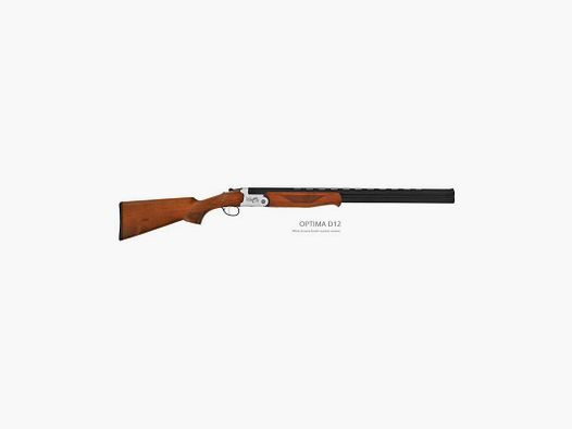 Hatsan Optima D12 Bockdoppelflinte - Ejektor - silver 12/76 - 71cm