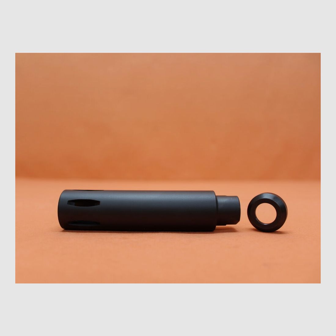 Brownells AR-15: Muzzle Brake XM177 (1/2-28) BRN .223 Steel matte/ Muzzle flash suppressor