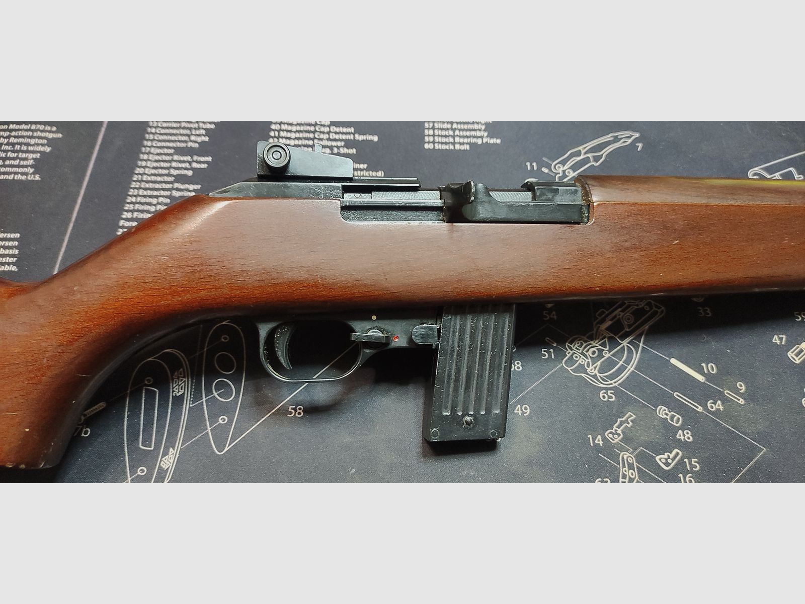 Erma M1 .22lfb Slb mit großem Magazin keine Ruger keine Voere Jagdwaffe oder Sportschießen