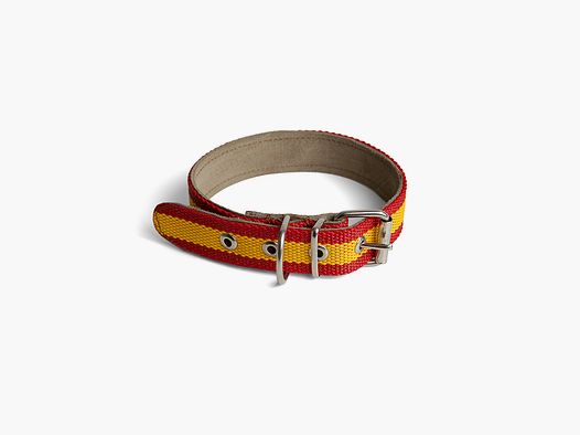 Collar España y cuero (3 cm ancho)