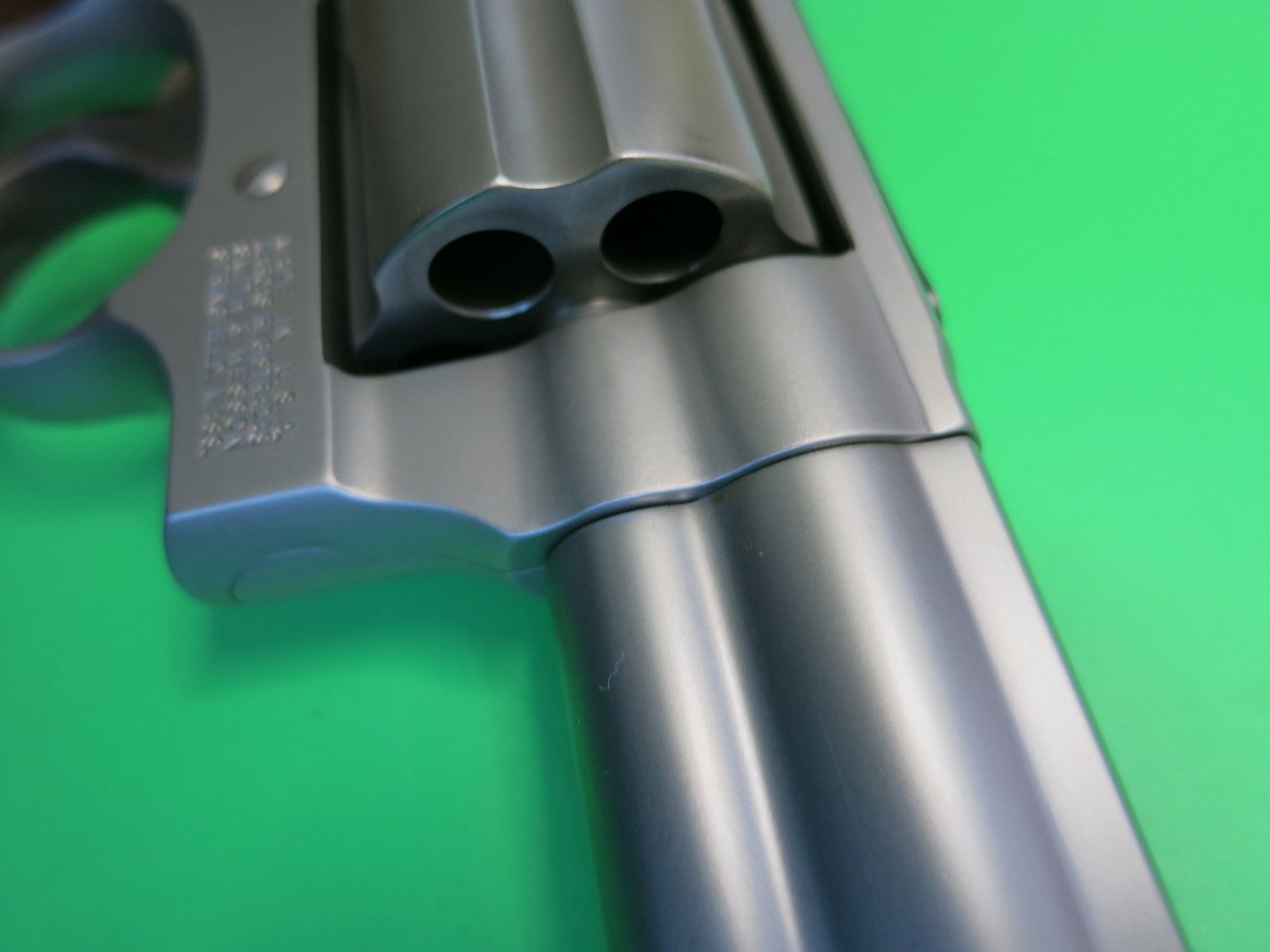 Revolver, SMITH&WESSON, Mod. 686-5 Target Champion, .357 Magnum, 6" loop, roestvrij staal versie, Nill-grip    #16