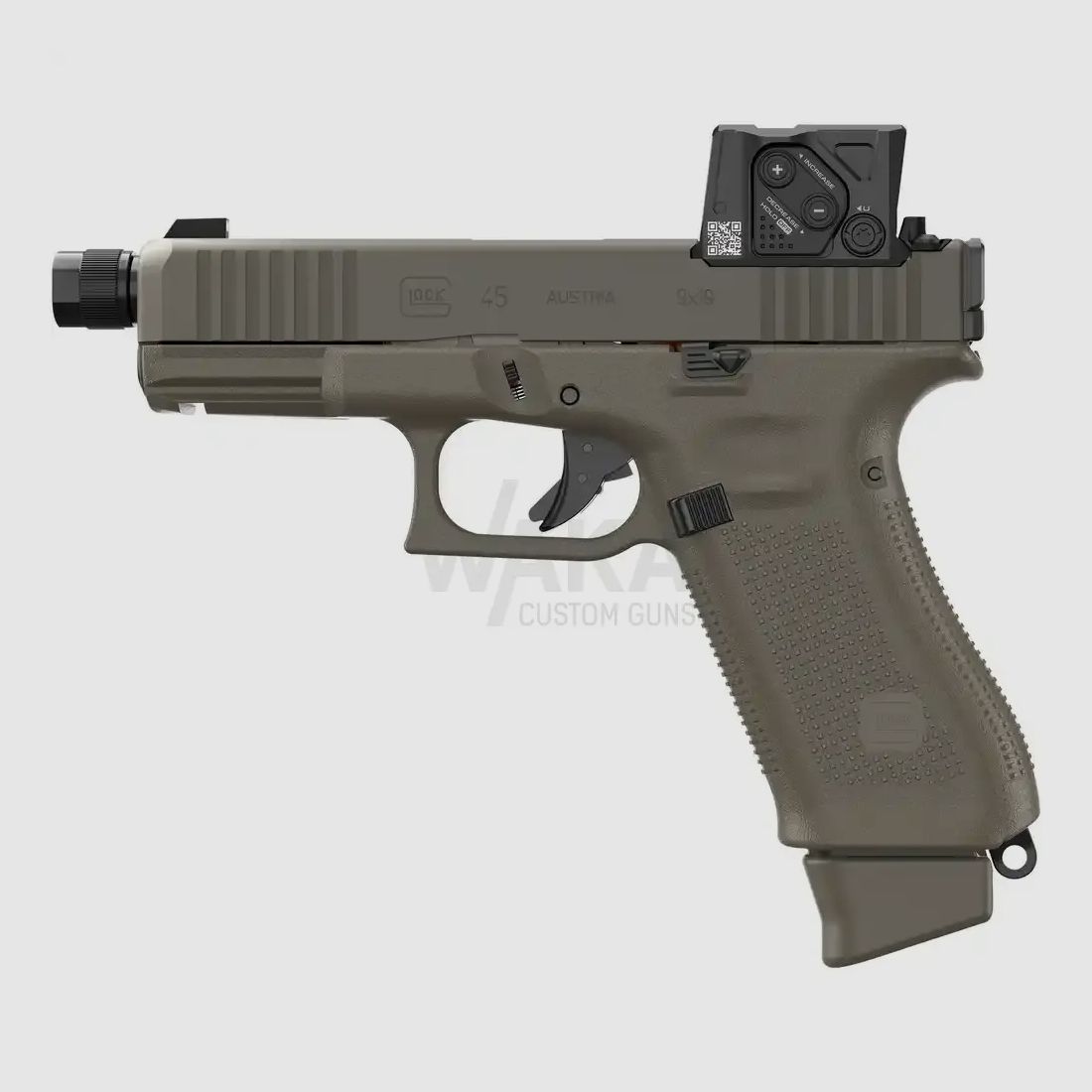 Pistolet Glock 45 MOS/FS/GL A-CUT™ Hunter Combo