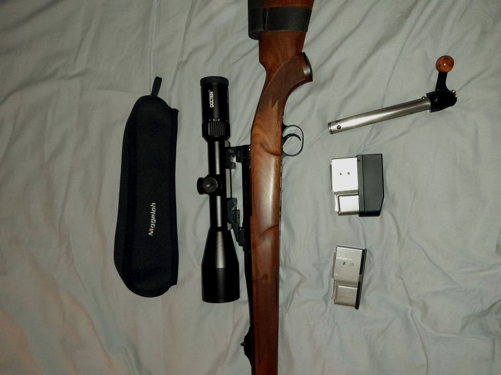 Heym SR 30, 6.5x55, Noblex scope 2.5-15x56, barrel thread M14x1