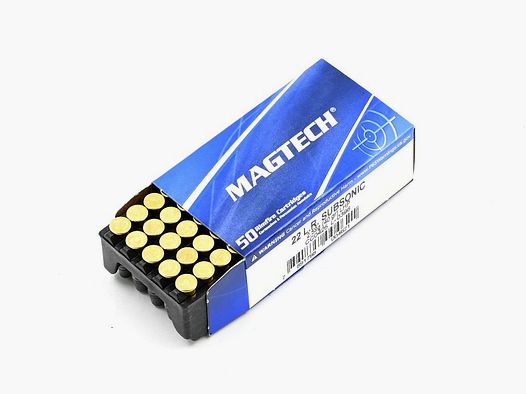 Magtech, 22 LR Subsonic, LHP, 40 gr., 50 pz.