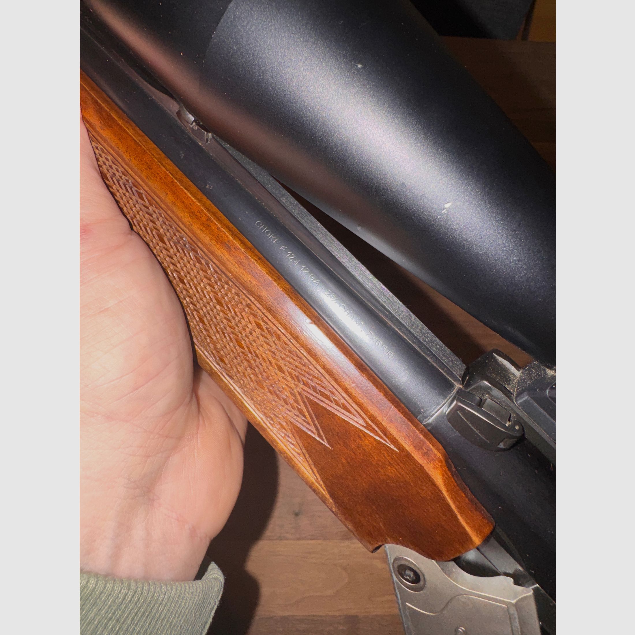 Bockbüchsflinte | Frankonia Favorit | CZ BRNO | Kal. 12 und 7x65 R | Docter 3-12x56 | Blaser Sattelmontage