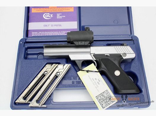 Colt 22 pistool kal. .22lr met Sutter rood punt WB2477