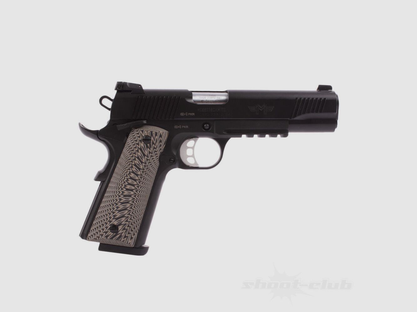 Messerschmitt ME 1911 Pistole Schwarz