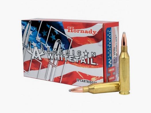 Munitions HORNADY Interlock cal 243 Winchester 100Gr InterLock (x20)
