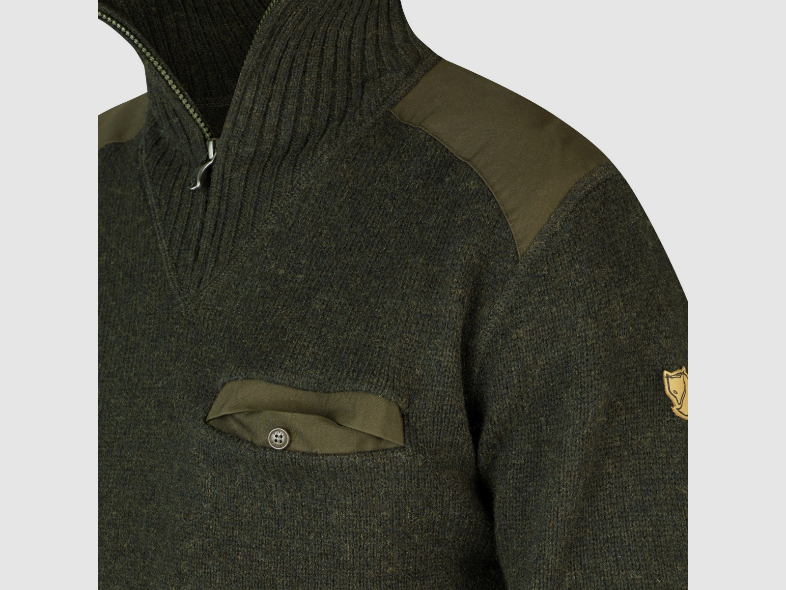 FJÄLLRÄVEN Koster Sweater Dark Olive