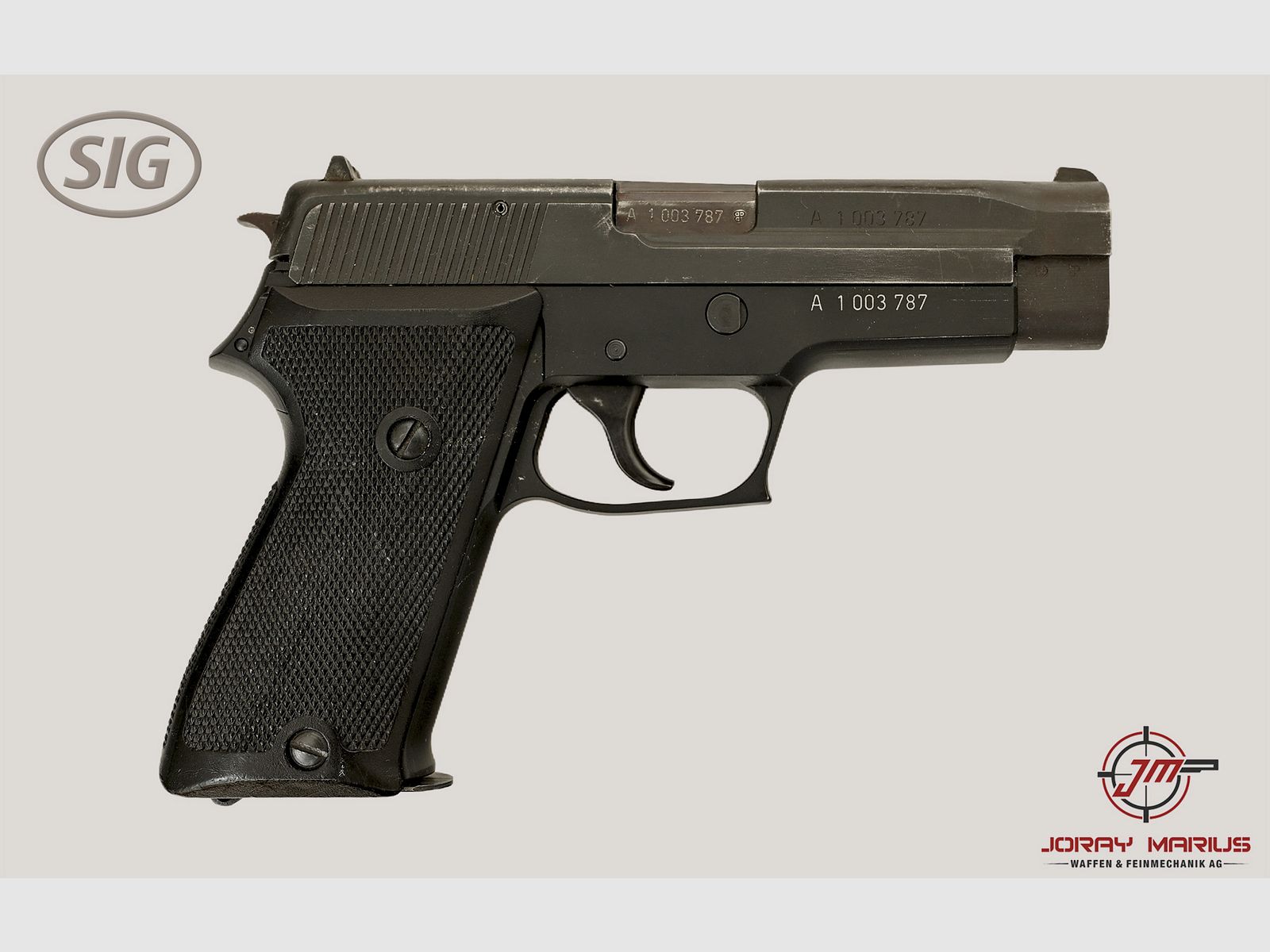 SIG P220 / Pistole 75 Ex Armee 1. Serie 9mm Para, Bild 1 von 2