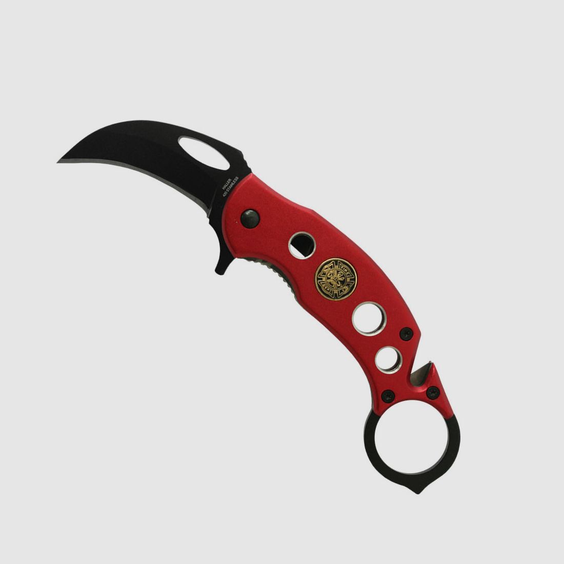Red Karambit federuntersttzt