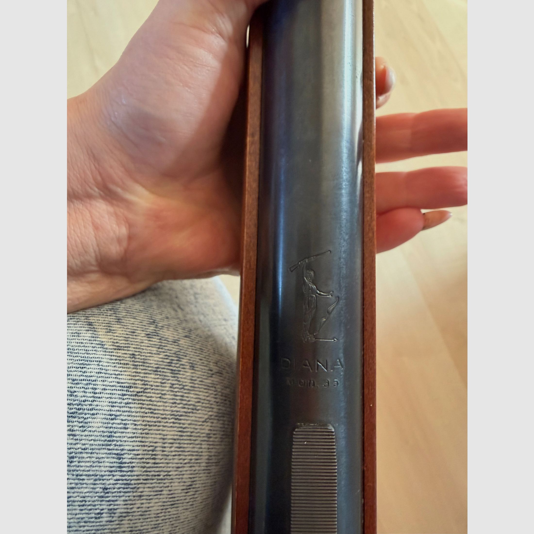 Luftgewehr Diana Mod. 35 - Kaliber 4,5 mm mit "F im Fünfeck", Bild 3 von 3