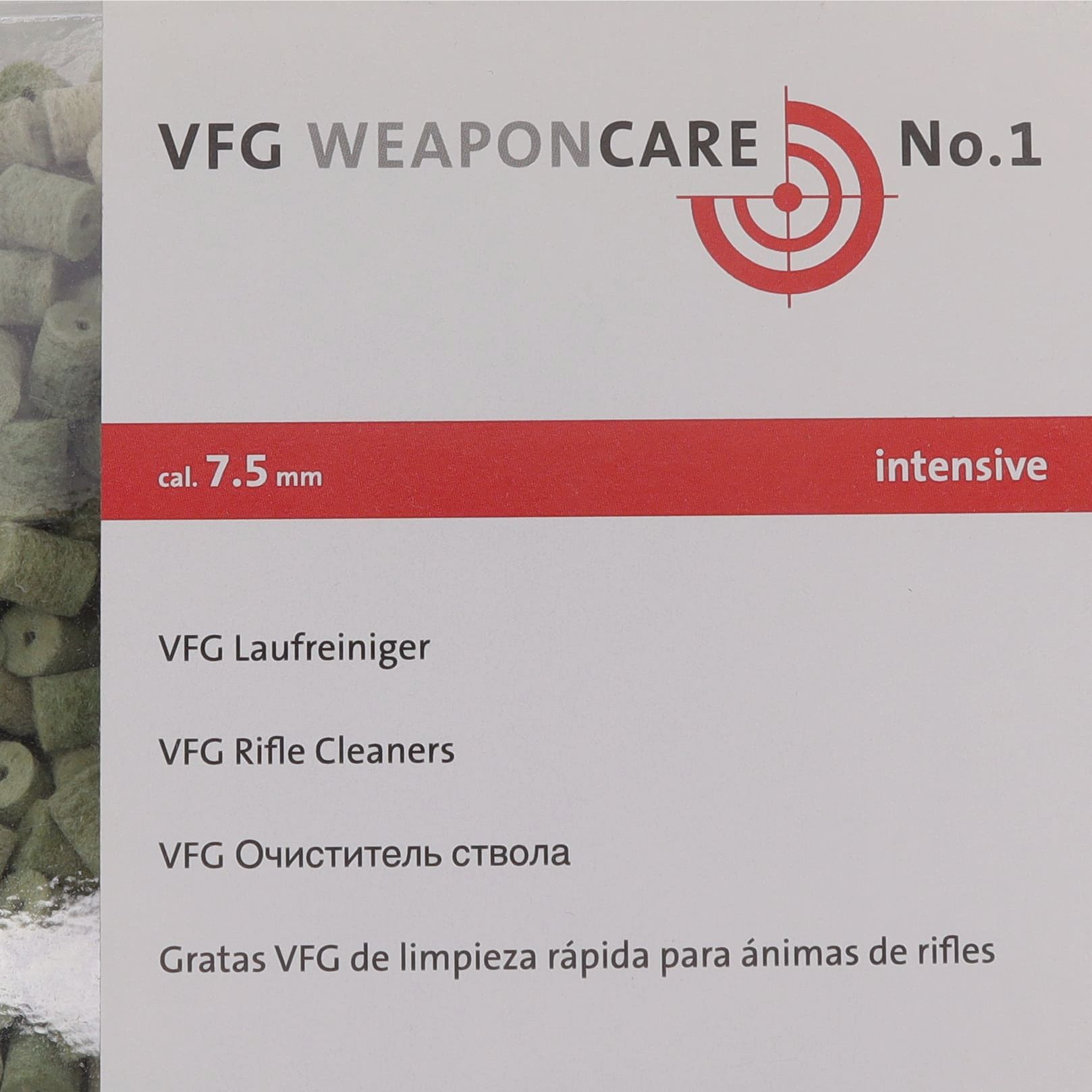 VFG Laufreiniger ''Intensive'' - 7,5mm (500stk.)