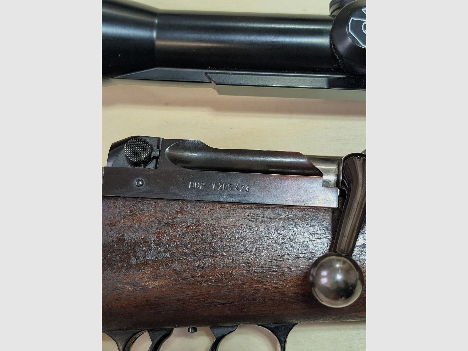 Mauser C66. Herhaler in het kaliber 7x64 met richtkijker